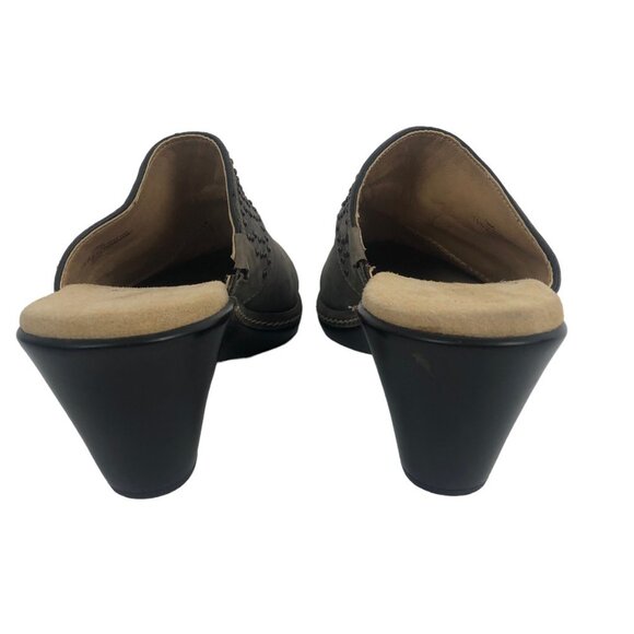 Softspots Studded Gray Suede Slide On Slip On Shoes Clogs‎ Mules Size 7.5 M - Picture 7 of 8